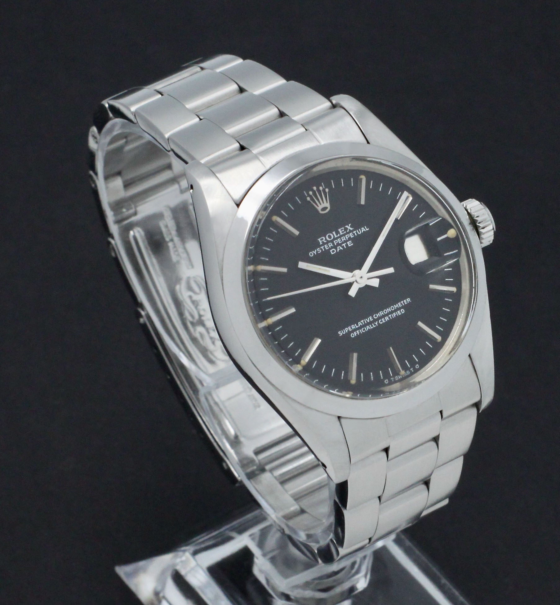 Rolex Oyster Perpetual Date 1500 - 1978 - Sigma Dial - Rolex horloge - Rolex kopen - Rolex heren horloge - Trophies Watches