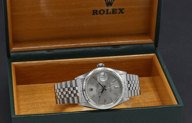 Rolex Datejust 16014 - 1984 - Rolex horloge - Rolex kopen - Rolex heren horloge - Trophies Watches