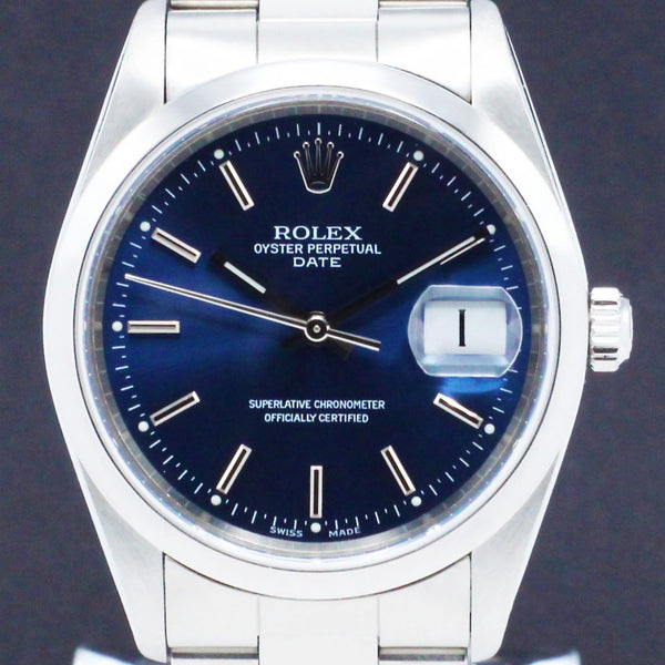 Rolex Oyster Perpetual Date 15200 - 1999 - Rolex horloge - Rolex kopen - Rolex heren horloge - Trophies Watches