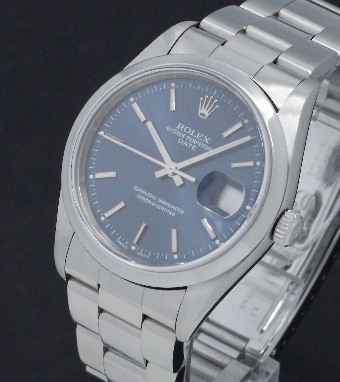 Rolex Oyster Perpetual Date 15200 - 1999 - Rolex horloge - Rolex kopen - Rolex heren horloge - Trophies Watches