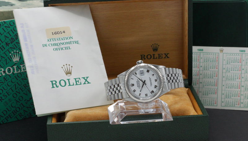 Rolex Datejust 16014 - 1988 - Rolex horloge - Rolex kopen - Rolex heren horloge - Trophies Watches