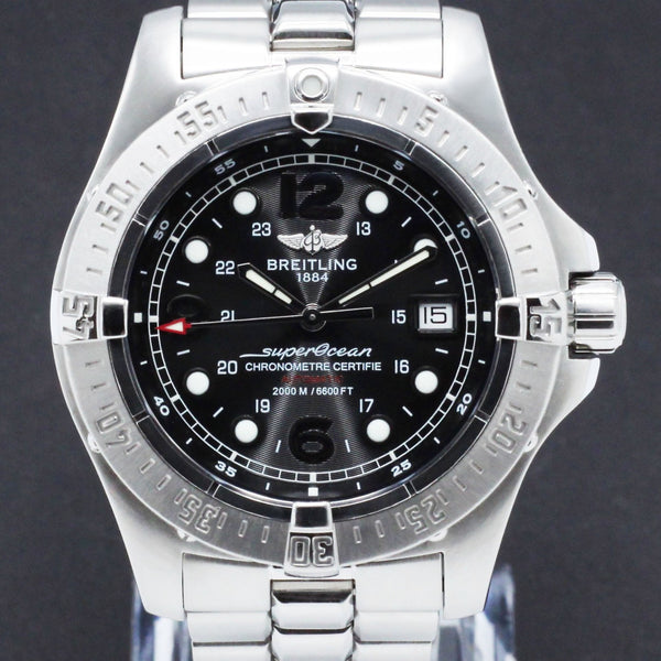 Breitling Superocean SteelFish A17390 - 2001 - Breitling horloge - Breitling kopen - Breitling heren horloge - Trophies Watches