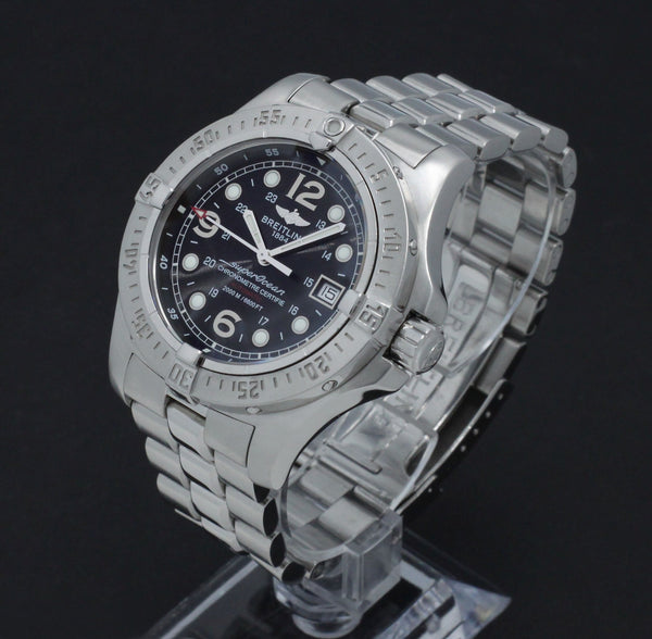 Breitling Superocean SteelFish A17390 - 2001 - Breitling horloge - Breitling kopen - Breitling heren horloge - Trophies Watches