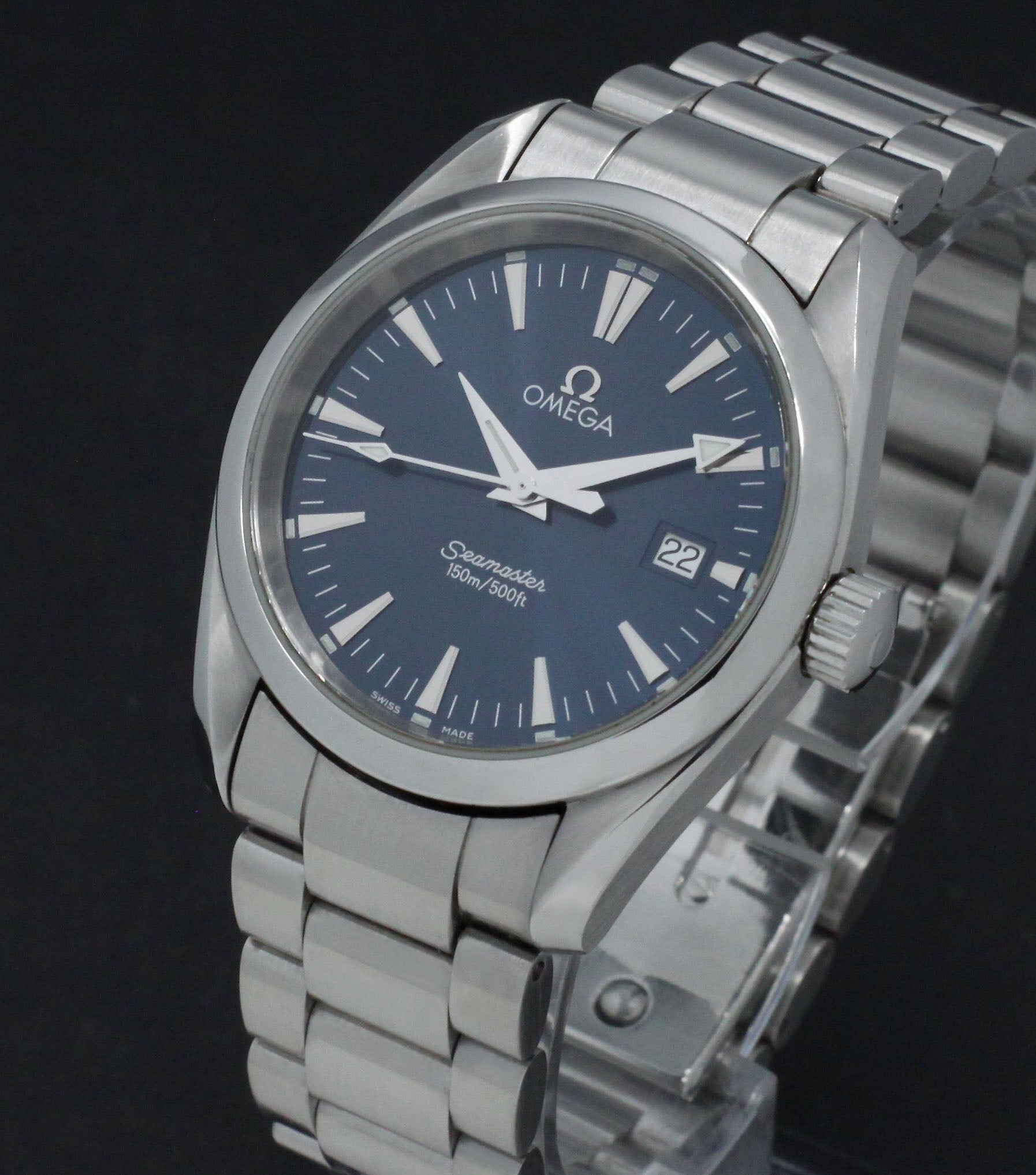 Omega Seamaster Aqua Terra 2518.50.00 - 2006 - Omega horloge - Omega kopen - Omega heren horloge - Trophies Watches