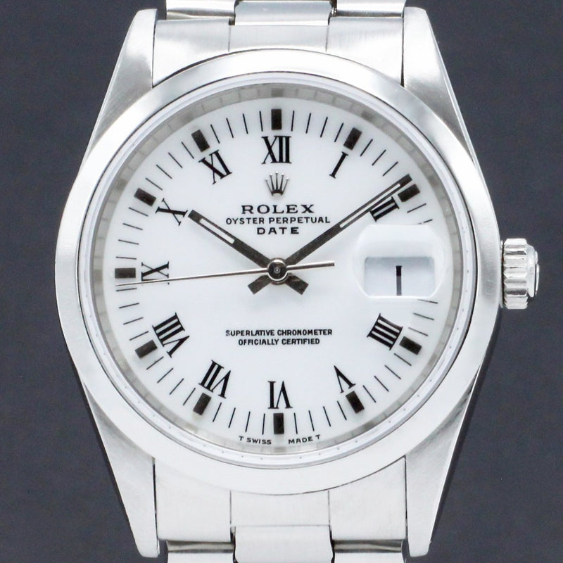 Rolex Oyster Perpetual Date 15200 - 1996 - Rolex horloge - Rolex kopen - Rolex heren horloge - Trophies Watches