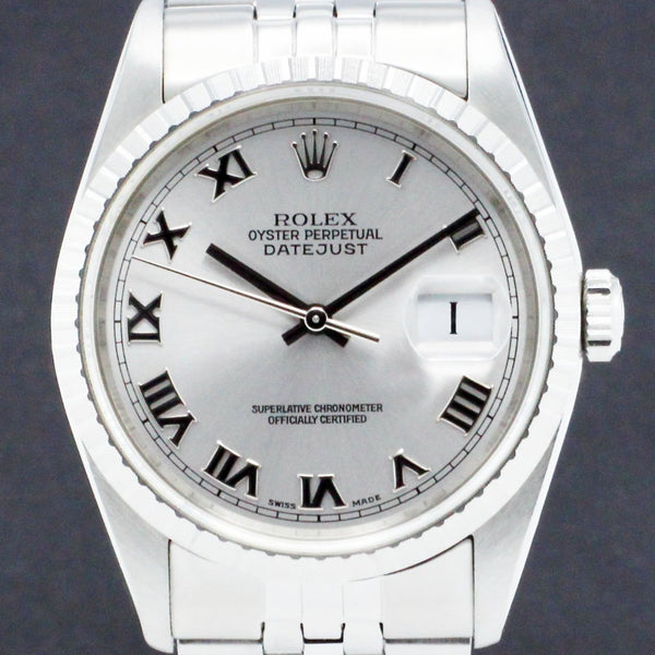 Rolex Datejust 16220 - 1991 - Rolex horloge - Rolex kopen - Rolex heren horloge - Trophies Watches