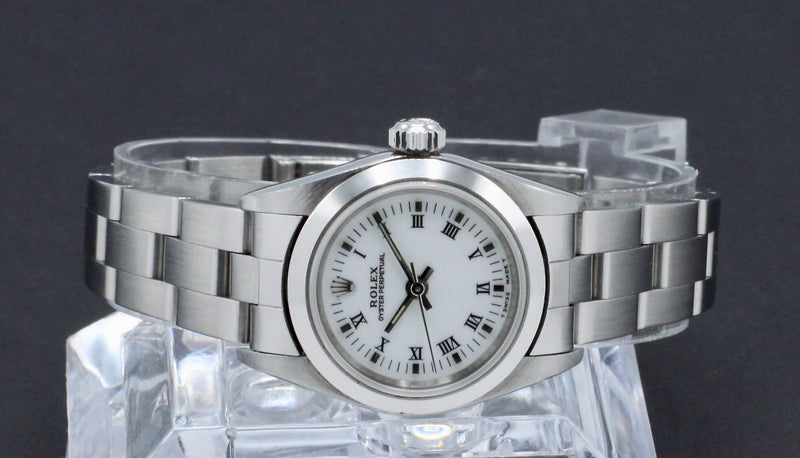 Rolex Oyster Perpetual 67180 - 1998 - Rolex horloge - Rolex kopen - Rolex dames horloge - Trophies Watches