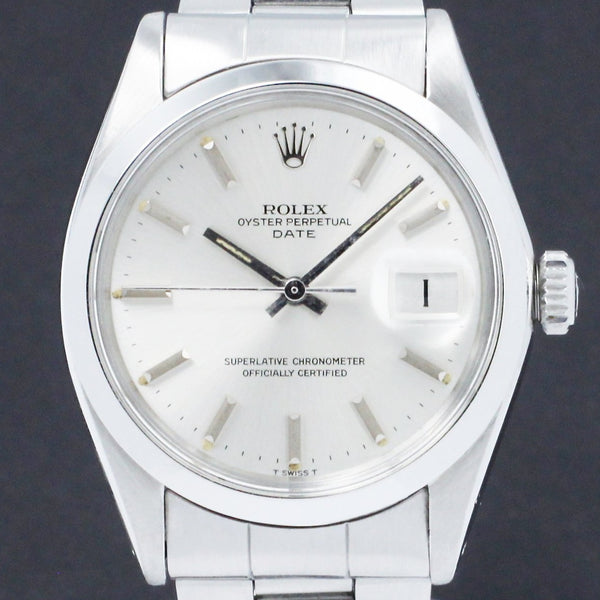 Rolex Oyster Perpetual Date 1500 - 1972 - Rolex horloge - Rolex kopen - Rolex heren horloge - Trophies Watches