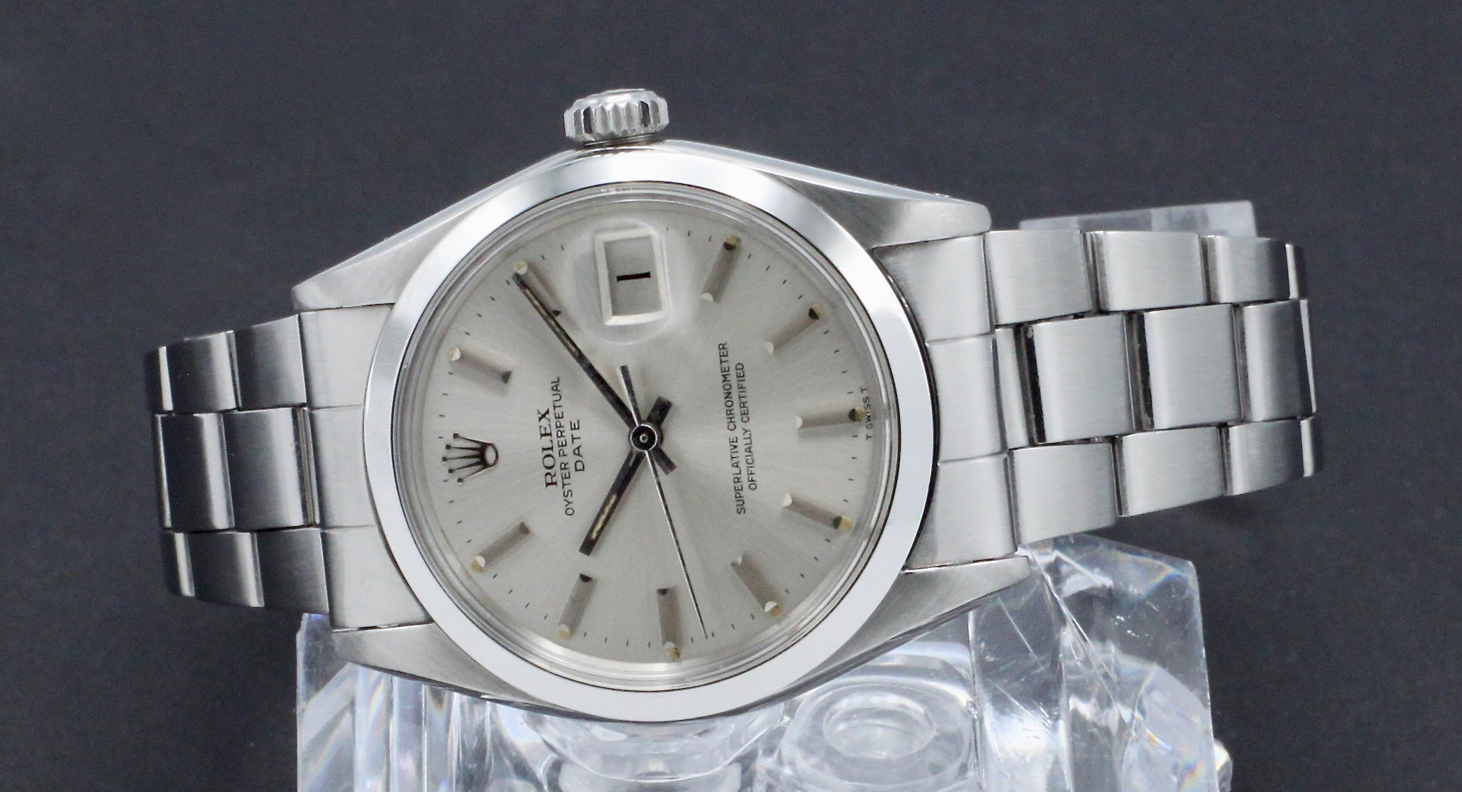 Rolex Oyster Perpetual Date 1500 - 1972 - Rolex horloge - Rolex kopen - Rolex heren horloge - Trophies Watches