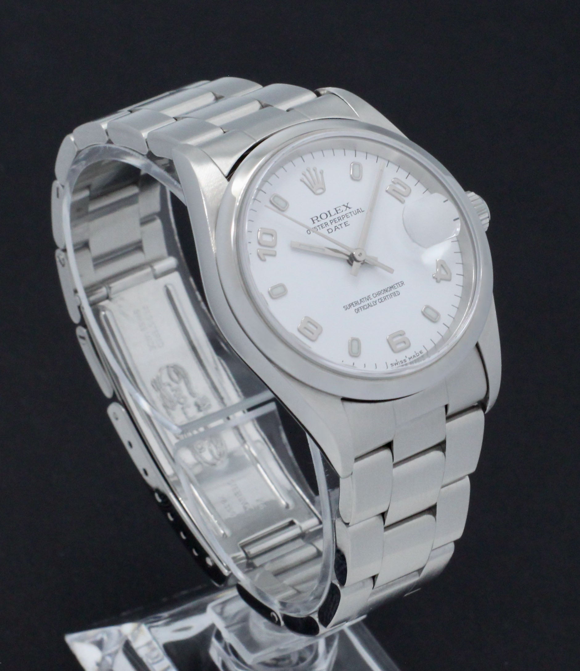 Rolex Oyster Perpetual Date 15200 - 1999 - Rolex horloge - Rolex kopen - Rolex heren horloge - Trophies Watches