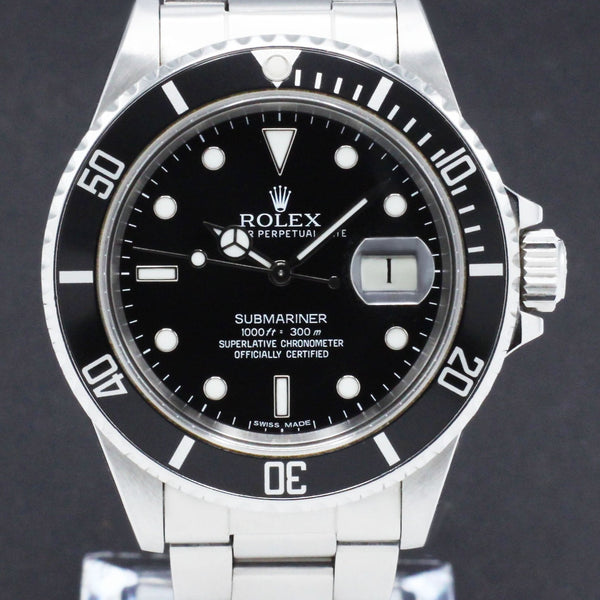 Rolex Submariner 16800 - 1987 - Rolex horloge - Rolex kopen - Rolex heren horloge - Trophies Watches