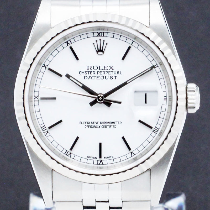 Rolex Datejust 16234 - 2002 - Rolex horloge - Rolex kopen - Rolex heren horloge - Trophies Watches