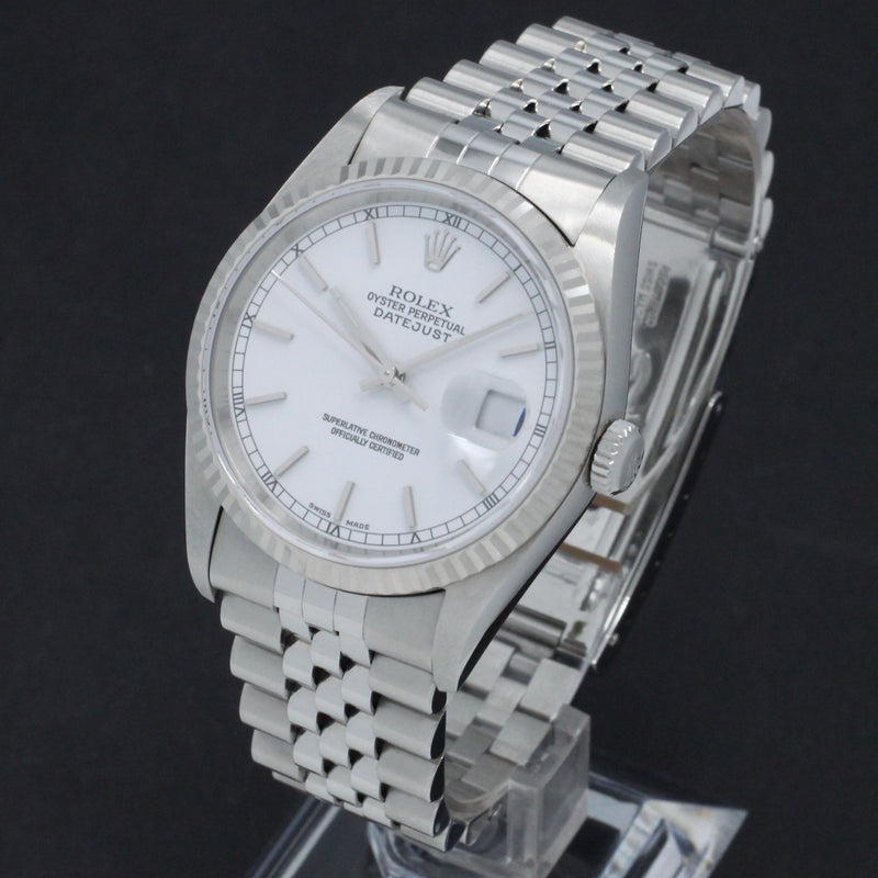 Rolex Datejust 16234 - 2002 - Rolex horloge - Rolex kopen - Rolex heren horloge - Trophies Watches