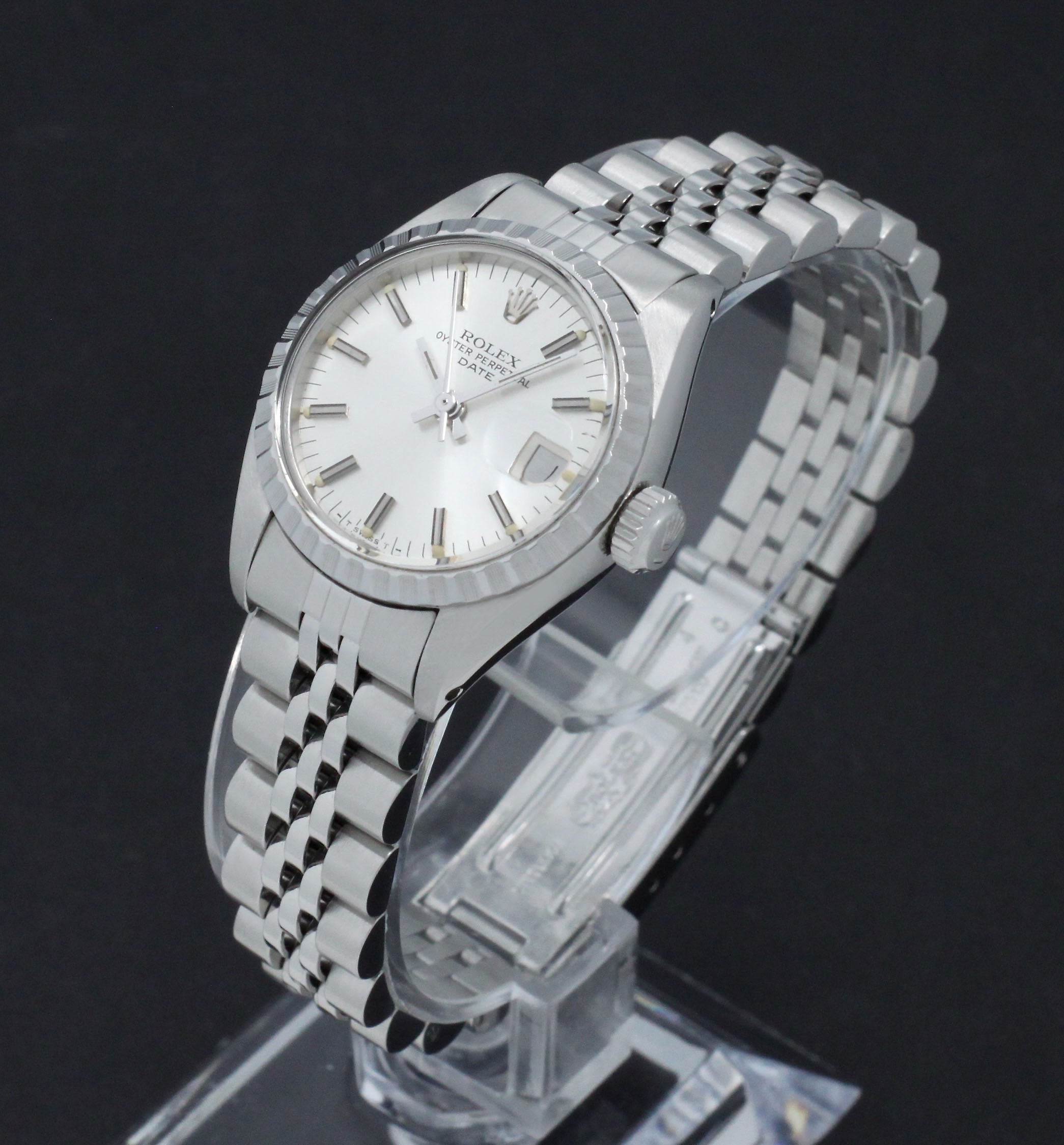 Rolex Oyster Perpetual Lady Date 6517 - 1971 - Rolex horloge - Rolex kopen - Rolex dames horloge - Trophies Watches