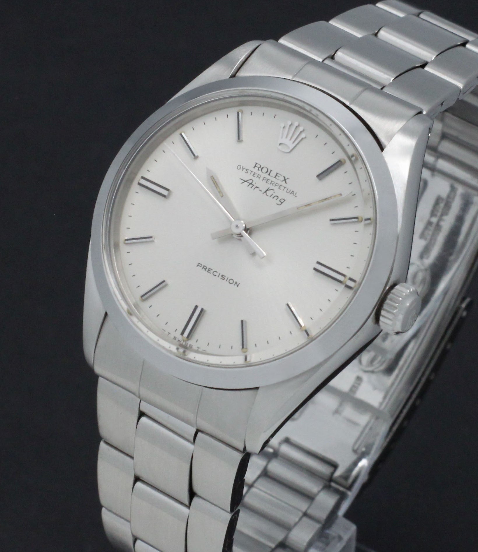 Rolex Air King Precision 5500 - 1971 - Rolex horloge - Rolex kopen - Rolex heren horloge - Trophies Watches