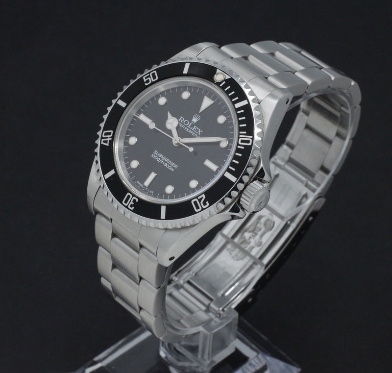 Rolex Submariner 14060 - 1997 - Rolex horloge - Rolex kopen - Rolex heren horloge - Trophies Watches