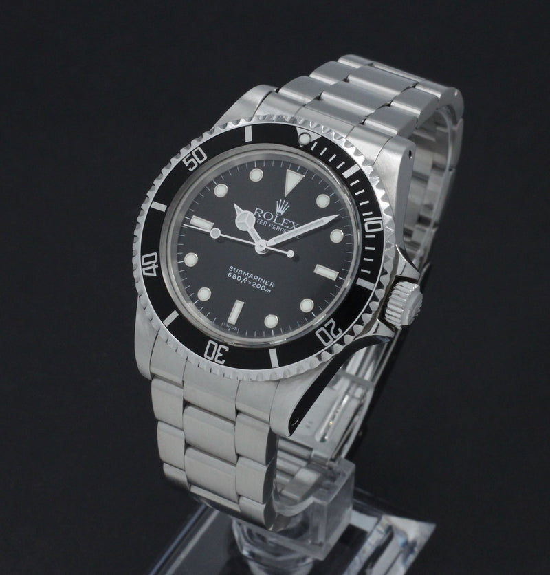 Rolex Submariner 5513 - 1986 - Rolex horloge - Rolex kopen - Rolex heren horloge - Trophies Watches