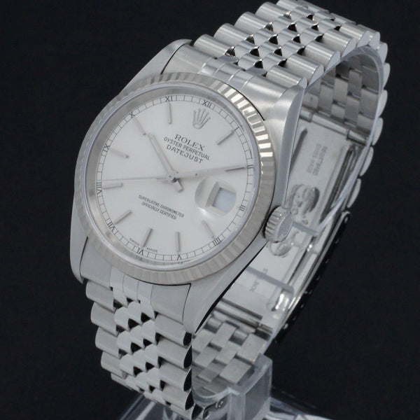 Rolex Datejust 16234 - 2002 - Rolex horloge - Rolex kopen - Rolex heren horloge - Trophies Watches