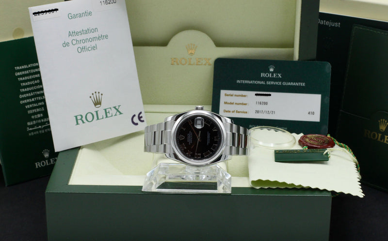 Rolex Datejust 116200 - 2007 - Rolex horloge - Rolex kopen - Rolex heren horloge - Trophies Watches