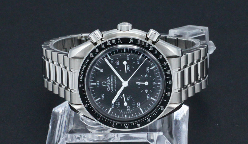 Omega Speedmaster Reduced 3510.50.00 - 1998 - Doos en papieren - Omega horloge - Omega kopen - Omega heren horloge - Trophies Watches