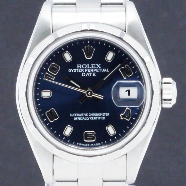 Rolex Oyster Perpetual Lady Date 69190 - 1999 - Rolex horloge - Rolex kopen - Rolex dames horloge - Trophies Watches