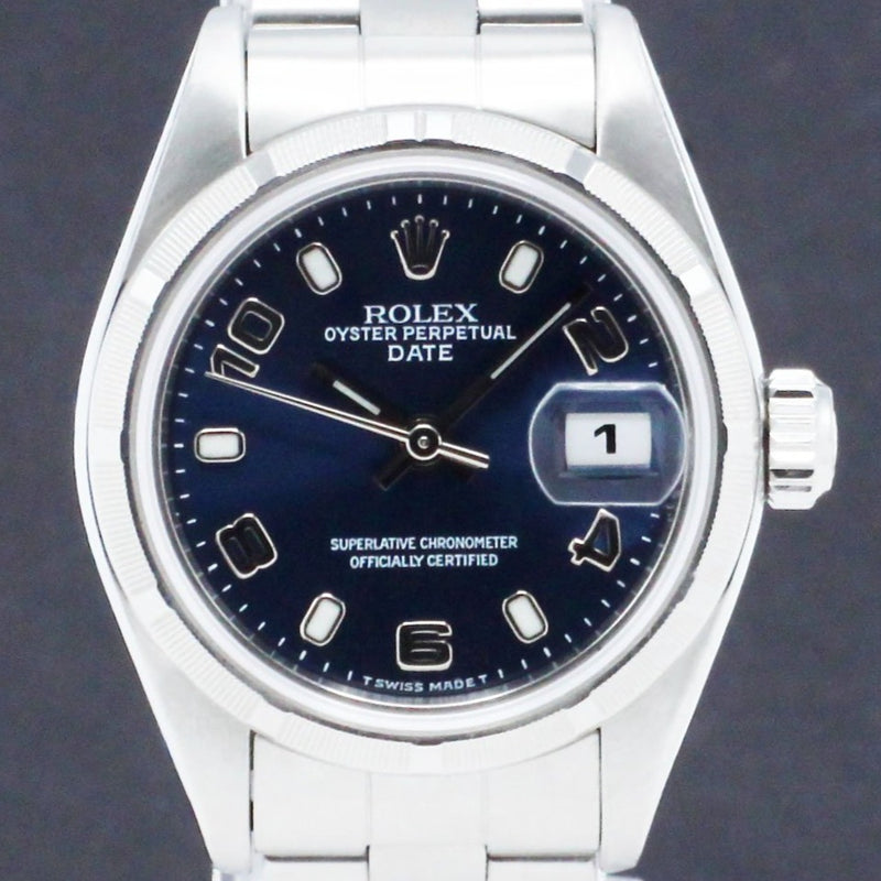 Rolex Oyster Perpetual Lady Date 69190 - 1999 - Rolex horloge - Rolex kopen - Rolex dames horloge - Trophies Watches