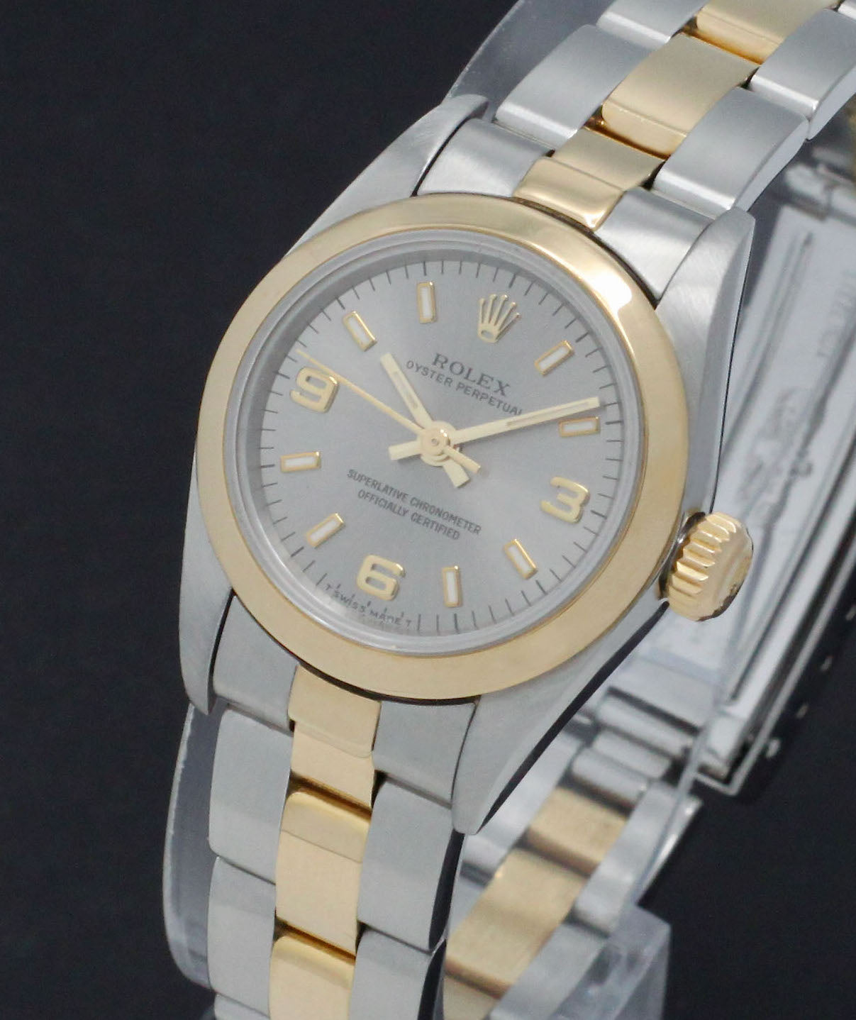 Rolex Oyster Perpetual 67183 - 1998 - Rolex horloge - Rolex kopen - Rolex dames horloge - Trophies Watches