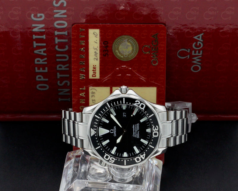Omega Seamaster Diver 300 M 2264.50.00 - 2005 - Omega horloge - Omega kopen - Omega heren horloge - Trophies Watches