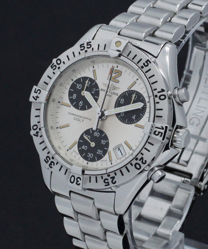 Breitling Colt Chronograph A53035 - 1996 - Breitling horloge - Breitling kopen - Breitling heren horloge - Trophies Watches