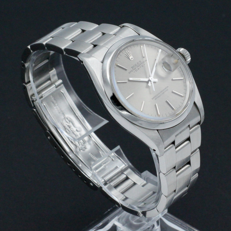 Rolex Oyster Perpetual Date 1500 - 1976 - Sigma Dial - Rolex horloge - Rolex kopen - Rolex heren horloge - Trophies Watches