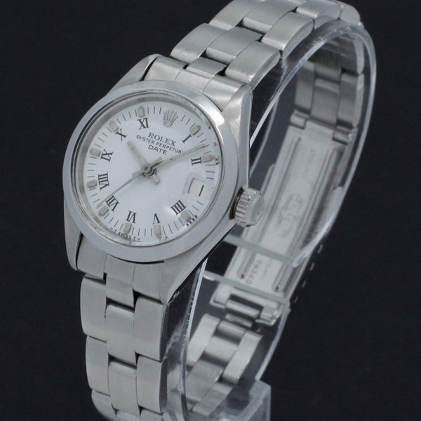 Rolex Oyster Perpetual Lady Date 6916 - 1972 - Rolex horloge - Rolex kopen - Rolex dames horloge - Trophies Watches