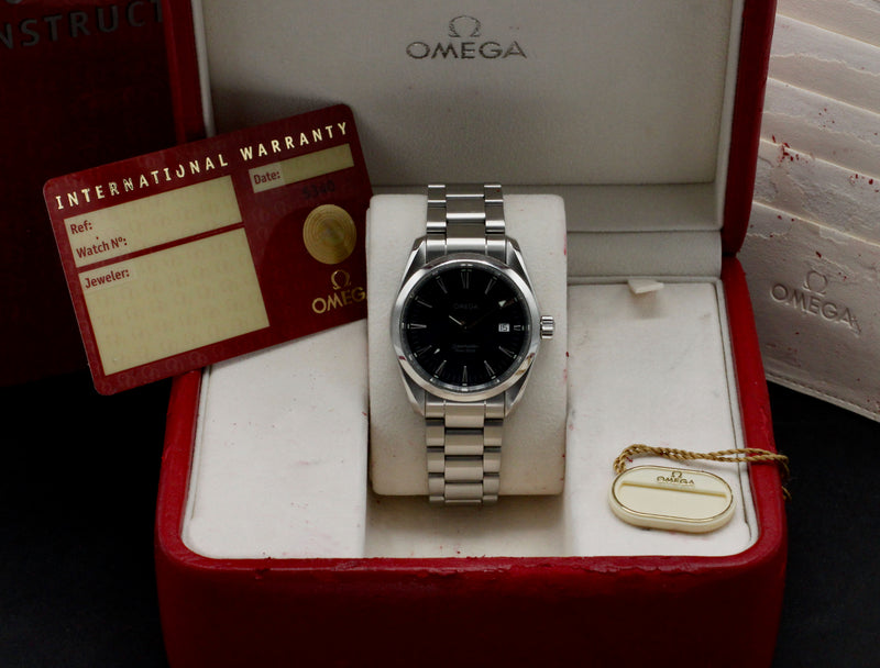 Omega Seamaster Aqua Terra 2518.50.00 - 1998 - Omega horloge - Omega kopen - Omega heren horloge - Trophies Watches