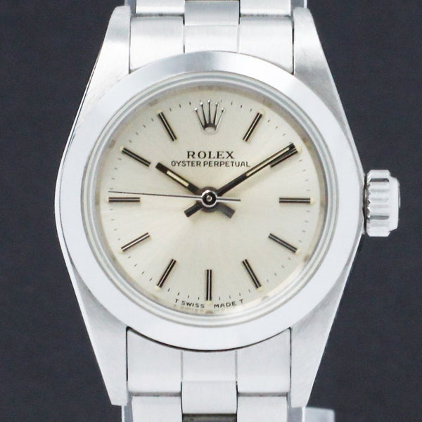 Rolex Oyster Perpetual 67180 - 1995 - Rolex horloge - Rolex kopen - Rolex dames horloge - Trophies Watches