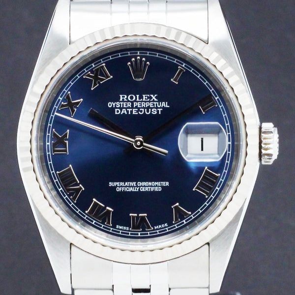 Rolex Datejust 16234 - 2001 - Rolex horloge - Rolex kopen - Rolex heren horloge - Trophies Watches