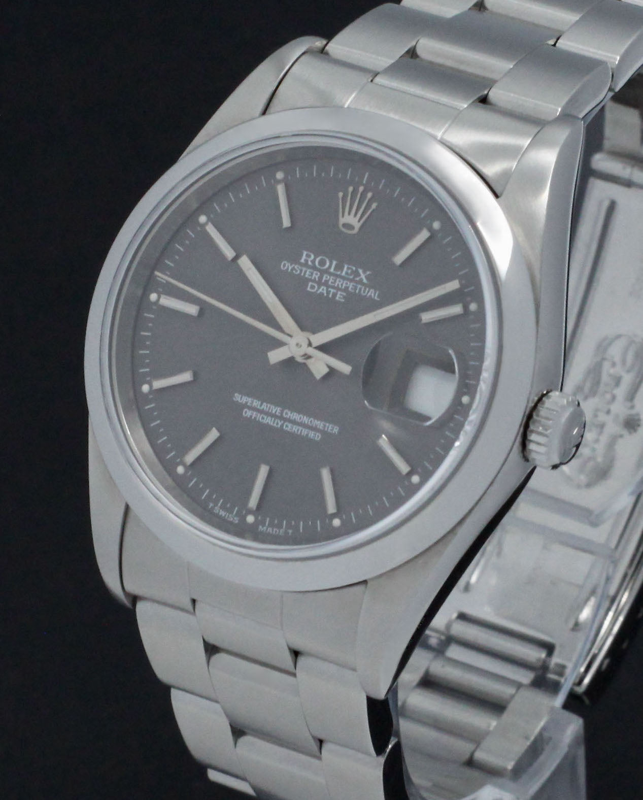 Rolex Oyster Perpetual Date 15200 - 1995 - Rolex horloge - Rolex kopen - Rolex heren horloge - Trophies Watches