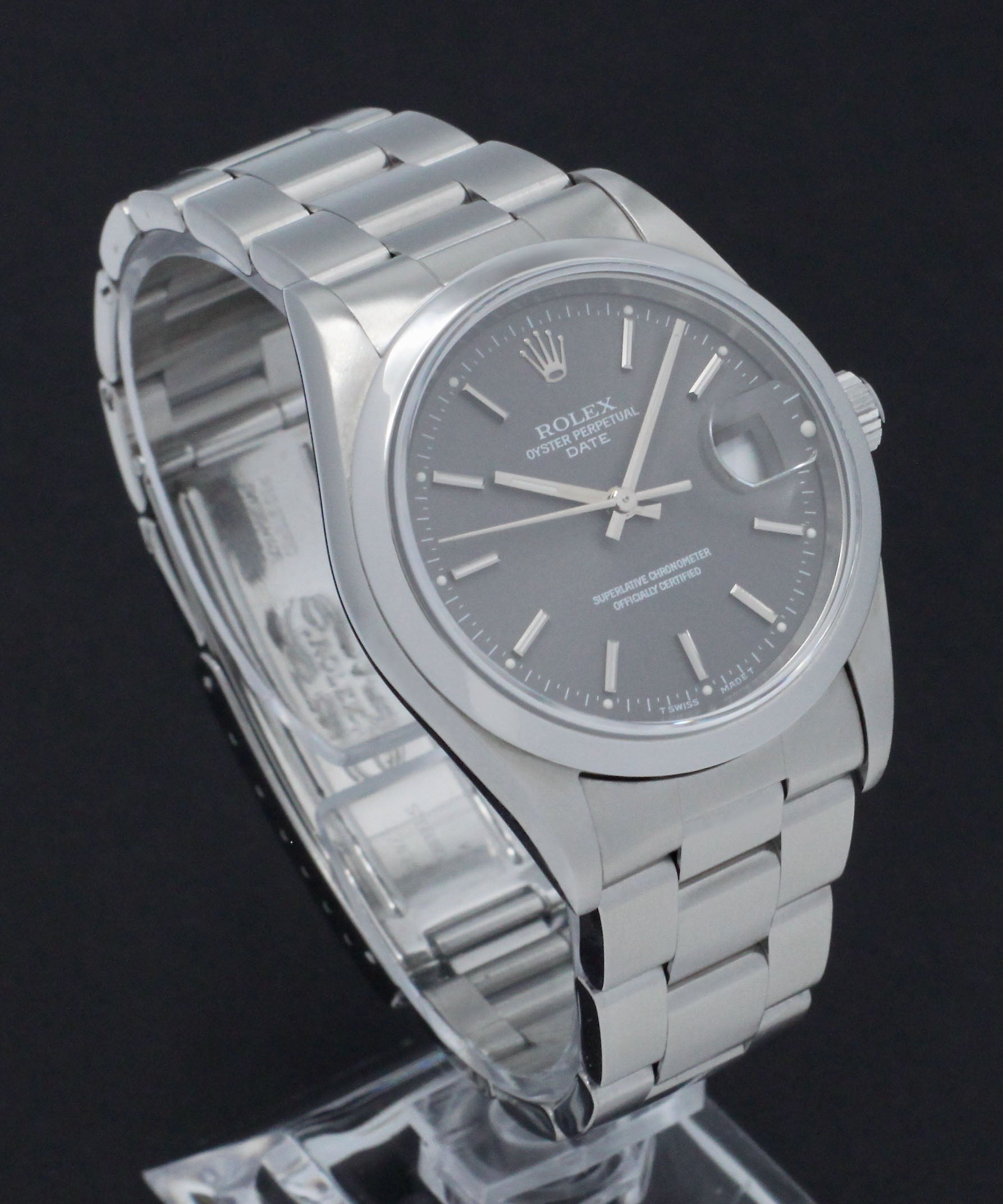 Rolex Oyster Perpetual Date 15200 - 1995 - Rolex horloge - Rolex kopen - Rolex heren horloge - Trophies Watches