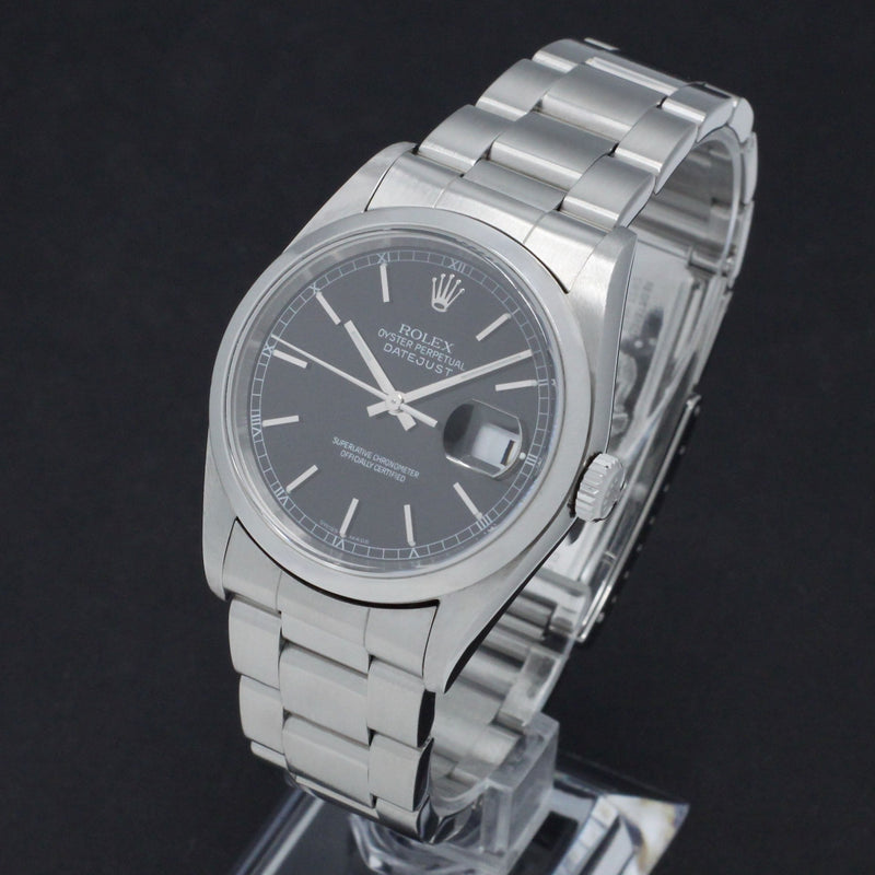 Rolex Datejust 16200 - 2005 - Rolex horloge - Rolex kopen - Rolex heren horloge - Trophies Watches