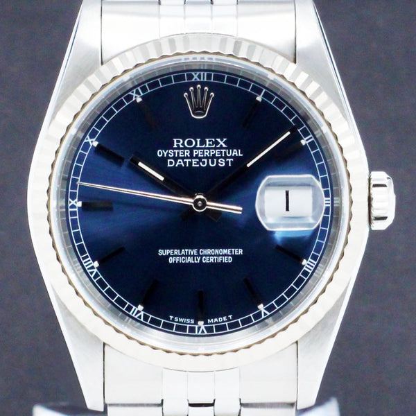 Rolex Datejust 16234 - 1996 - Rolex horloge - Rolex kopen - Rolex heren horloge - Trophies Watches