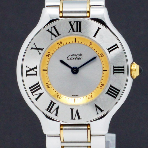 Cartier Must de Cartier 21 1330 - Cartier horloge - Cartier kopen - Cartier dames horloge - Trophies Watches