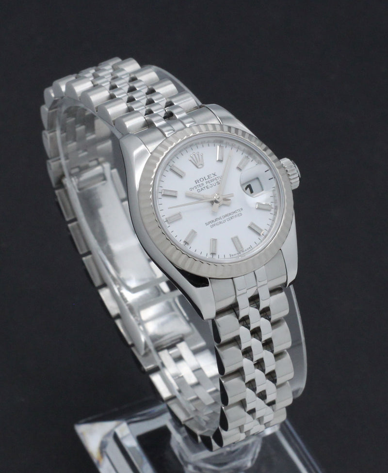 Rolex Oyster Perpetual Lady Datejust 179174 - 2007 - Rolex horloge - Rolex kopen - Rolex dames horloge - Trophies Watches