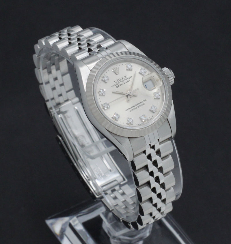 Rolex Oyster Perpetual Lady Datejust 69174G - 1993 - Rolex horloge - Rolex kopen - Rolex dames horloge - Trophies Watches