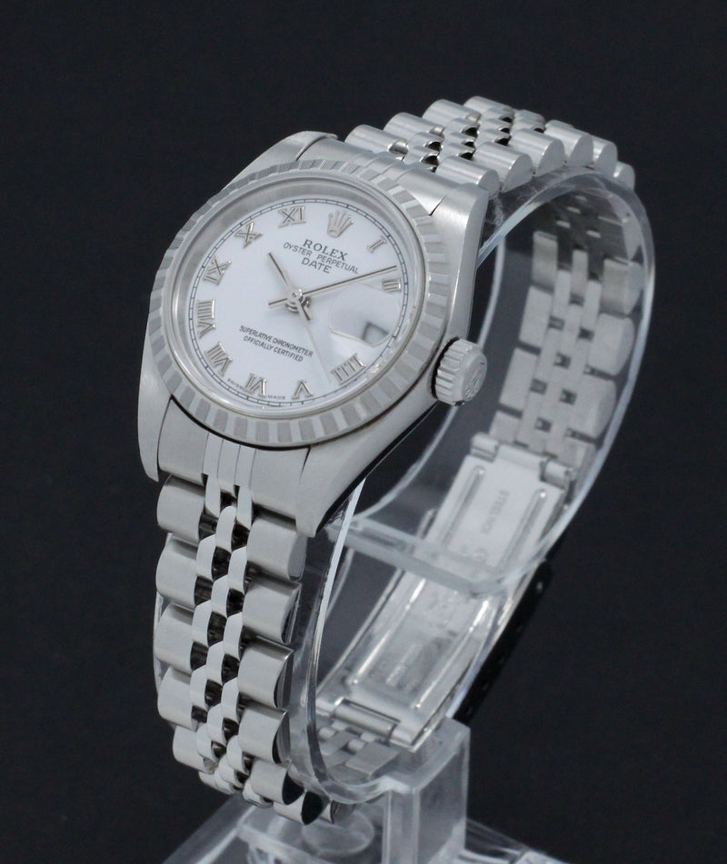 Rolex Oyster Perpetual Lady Date 79240 - 2006 - Rolex horloge - Rolex kopen - Rolex dames horloge - Trophies Watches