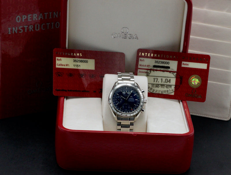 Omega Speedmaster Day Date 3523.80.00 - 2004 - Omega horloge - Omega kopen - Omega heren horloge - Trophies Watches