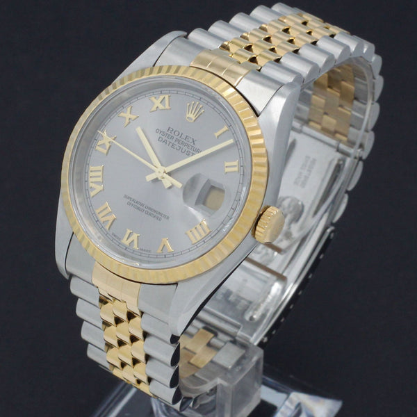 Rolex Datejust 16233 - 2001 - Rolex horloge - Rolex kopen - Rolex heren horloge - Trophies Watches