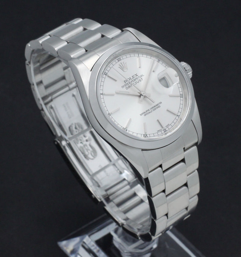 Rolex Datejust 16200 - 2001 - Rolex horloge - Rolex kopen - Rolex heren horloge - Trophies Watches