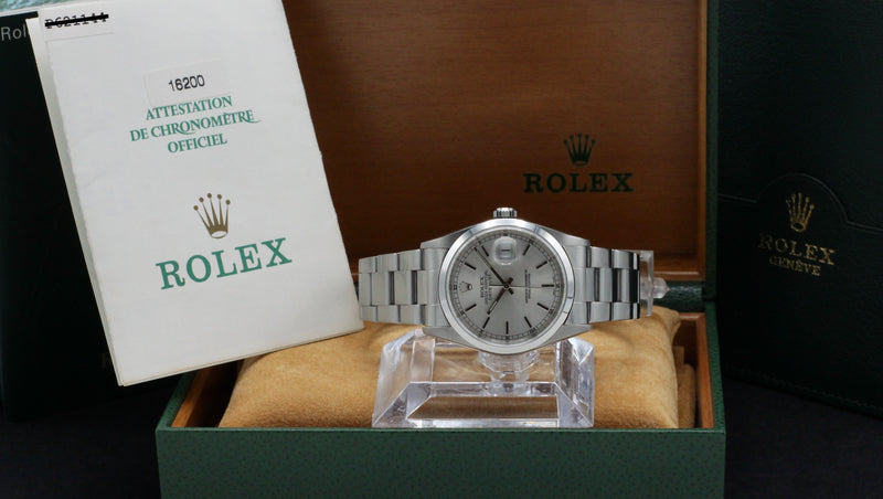Rolex Datejust 16200 - 2001 - Rolex horloge - Rolex kopen - Rolex heren horloge - Trophies Watches