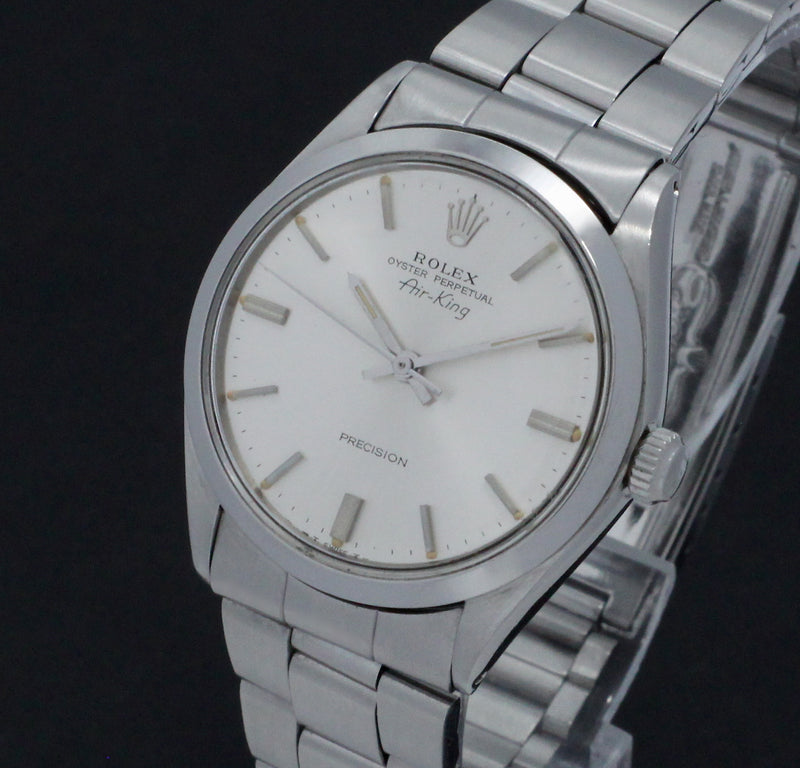 Rolex Air King Precision 5500 - 1971 - Rolex horloge - Rolex kopen - Rolex heren horloge - Trophies Watches