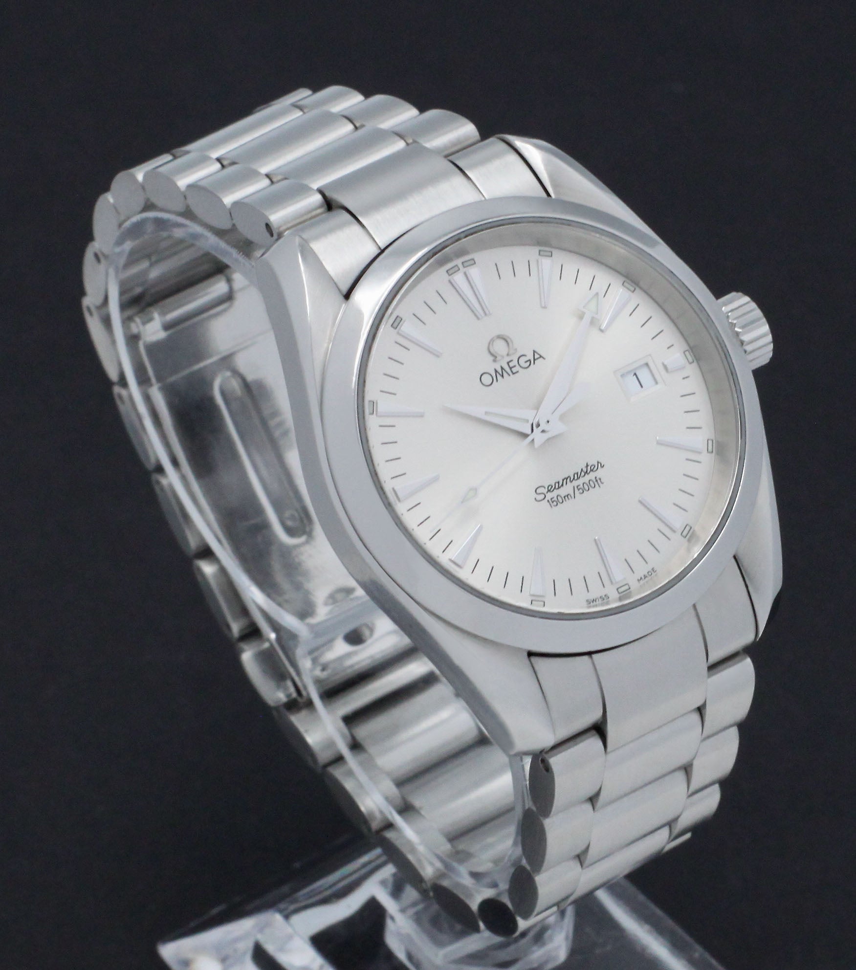 Omega Seamaster Aqua Terra 2518.30.00 - 2004 - Omega horloge - Omega kopen - Omega heren horloge - Trophies Watches