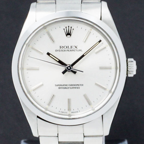 Rolex Oyster Perpetual 34 1002 - 1989 - Rolex horloge - Rolex kopen - Rolex heren horloge - Trophies Watches