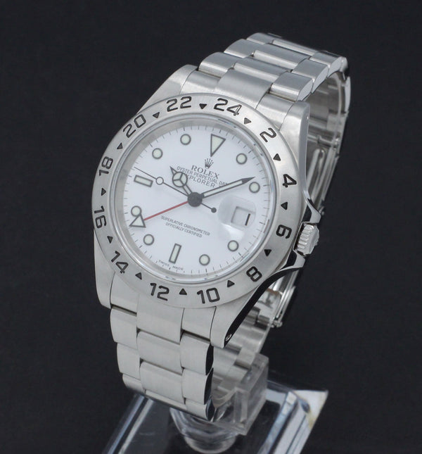 Rolex Explorer 16570 - 2002 - Rolex horloge - Rolex kopen - Rolex heren horloge - Trophies Watches